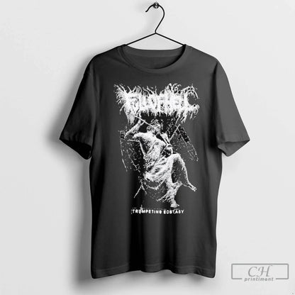 Premium Full Hell Trumpeting Ecstasy Rising Angel Ladies Hoodie