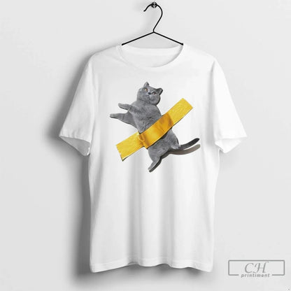 Premium Tape Cat Ornaments Sweatshirt Vintage Gift