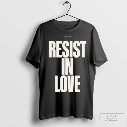 Premium Future Is Color Resist Love TShirt Premium Art