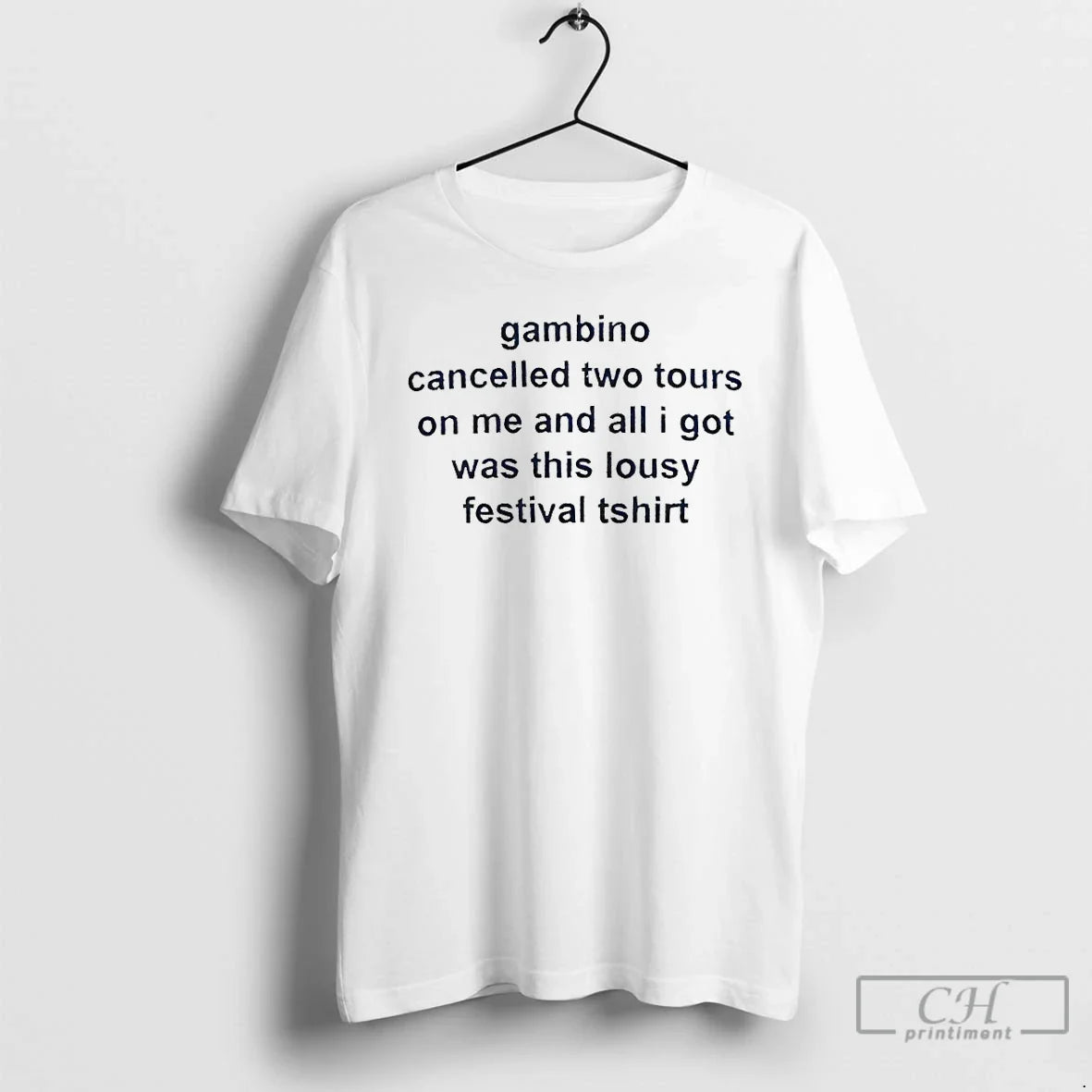 Premium Gambino Cancelled Two Tours Me Long Sleeve Classic Gift