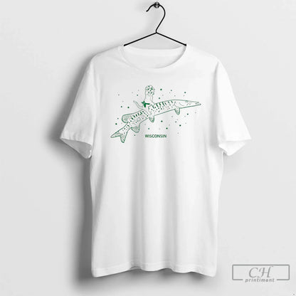 Premium Gary Riding Musky Wisconsin TShirt Elegant Style