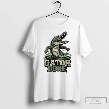 Premium Gator Done Louisiana Swamp T Shirts Tank Top Stylish
