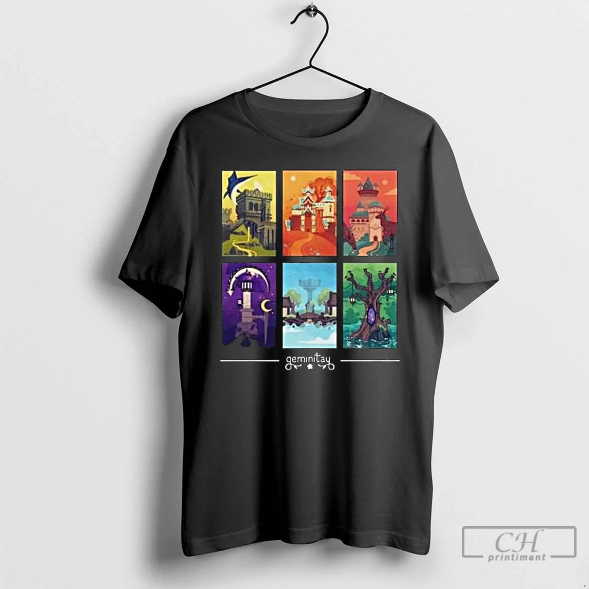 Premium Geminitay New Long Sleve T Shirts Tank Top Retro Design