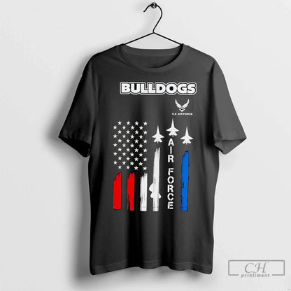 Premium Georgia Bulldogs Us Air Force Us Flag TShirt Stylish