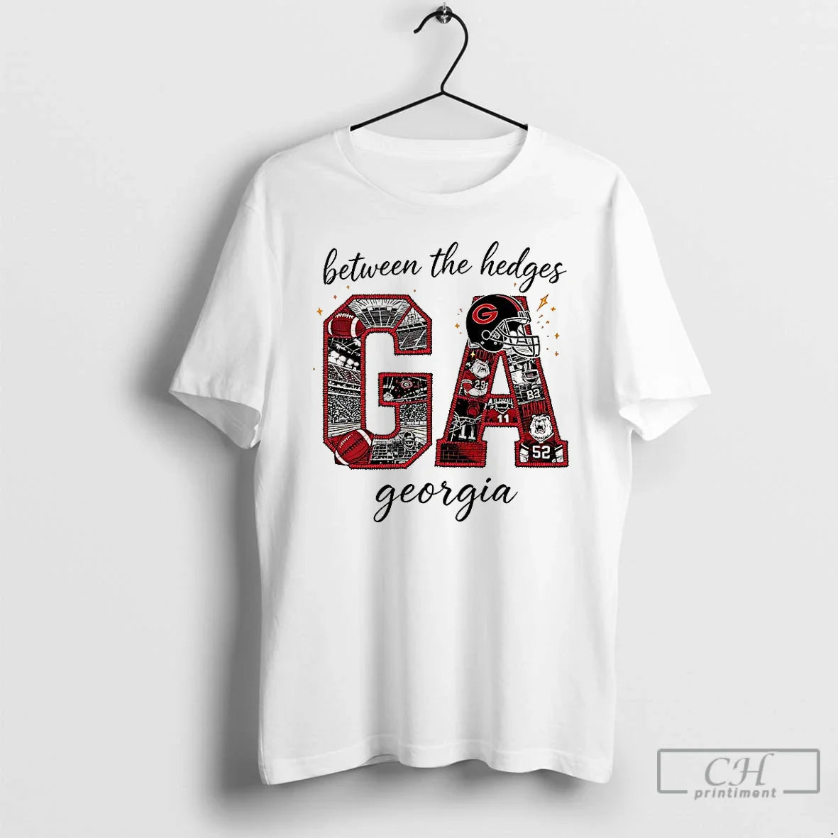 Premium Georgia Bulldogs Football Game Day Between Hedges Hoodie