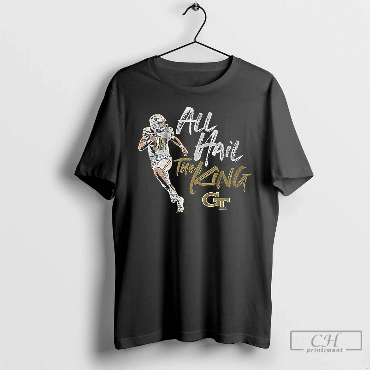 Premium Georgia Tech Yellow Jackets Football All Hail Haynes King