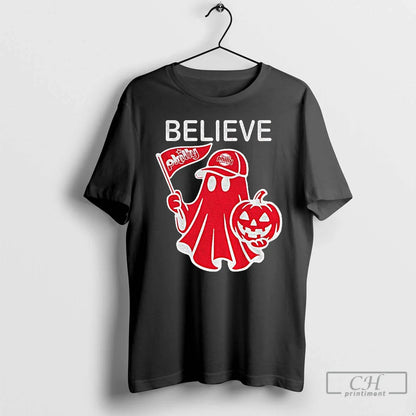 Premium Ghost Philadelphia Phillies Mlb Baseball Believe Pumpkin