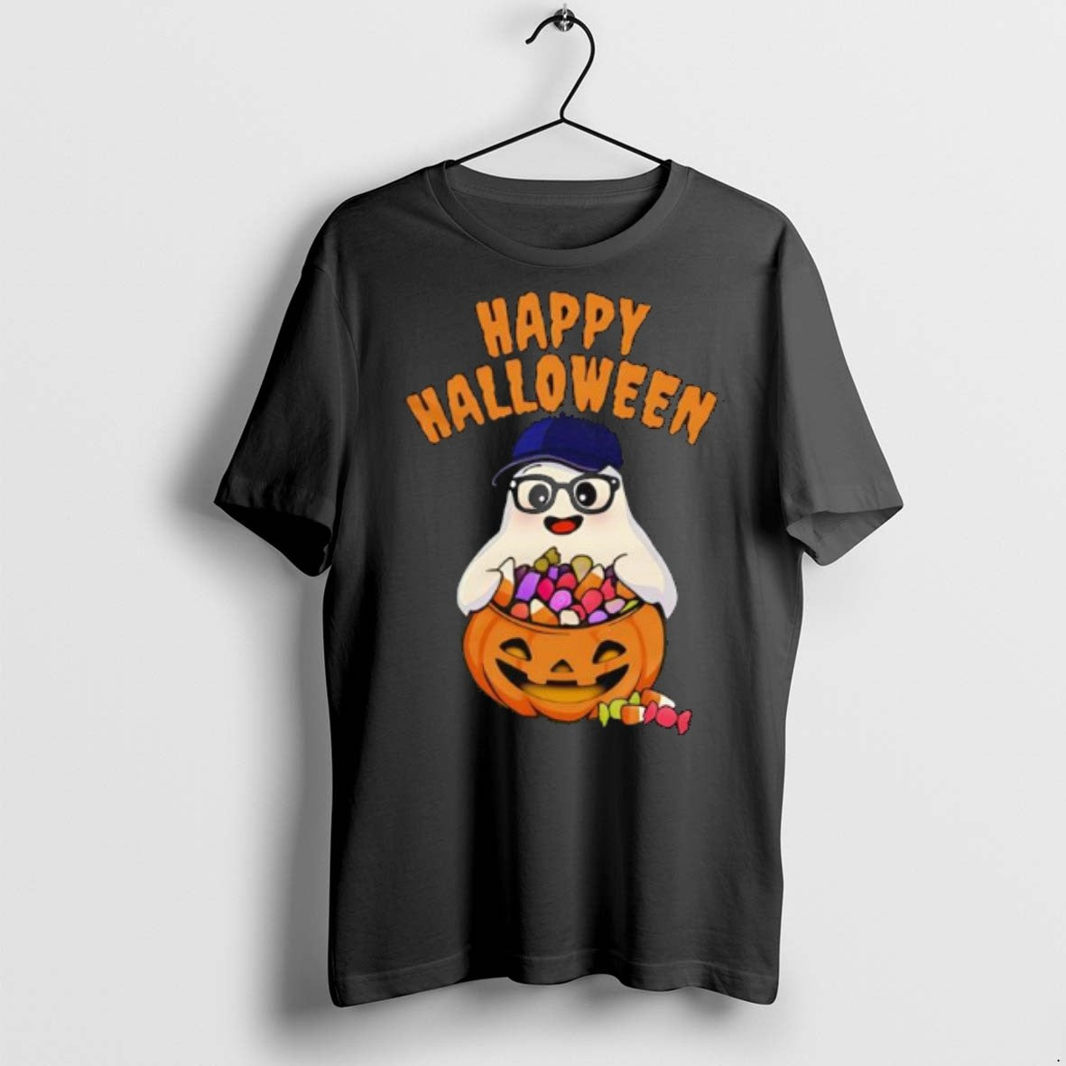 Premium Ghost Trick Or Treat Vibes Halloween T Shirts Shirt Stylish