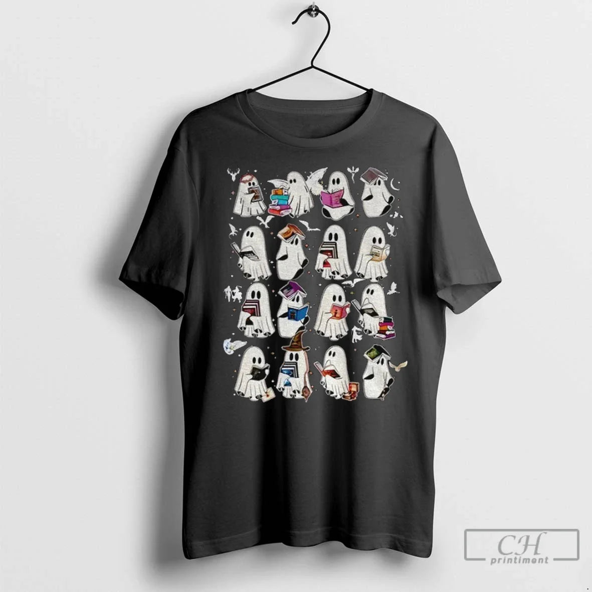 Premium Ghost Book Spooky Halloween 2025 Tank Top Exclusive Design