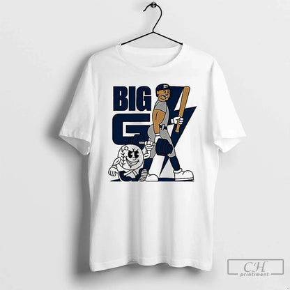 Premium Giancarlo Stanton New York Yankees Baseball Big G Cartoon T