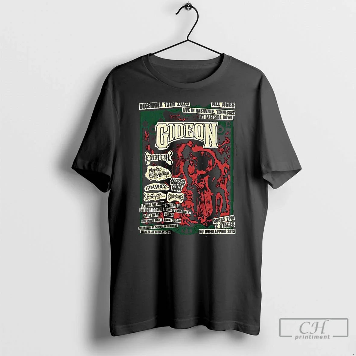 Premium Gideon Eastside Bowl Nashville Tn December 13 2025 Shirt