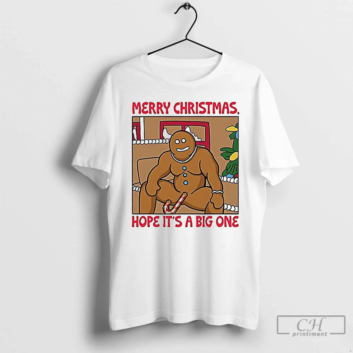 Premium Gingerbread Merry Hope Its Big One Ceramic Ceramic And Dad