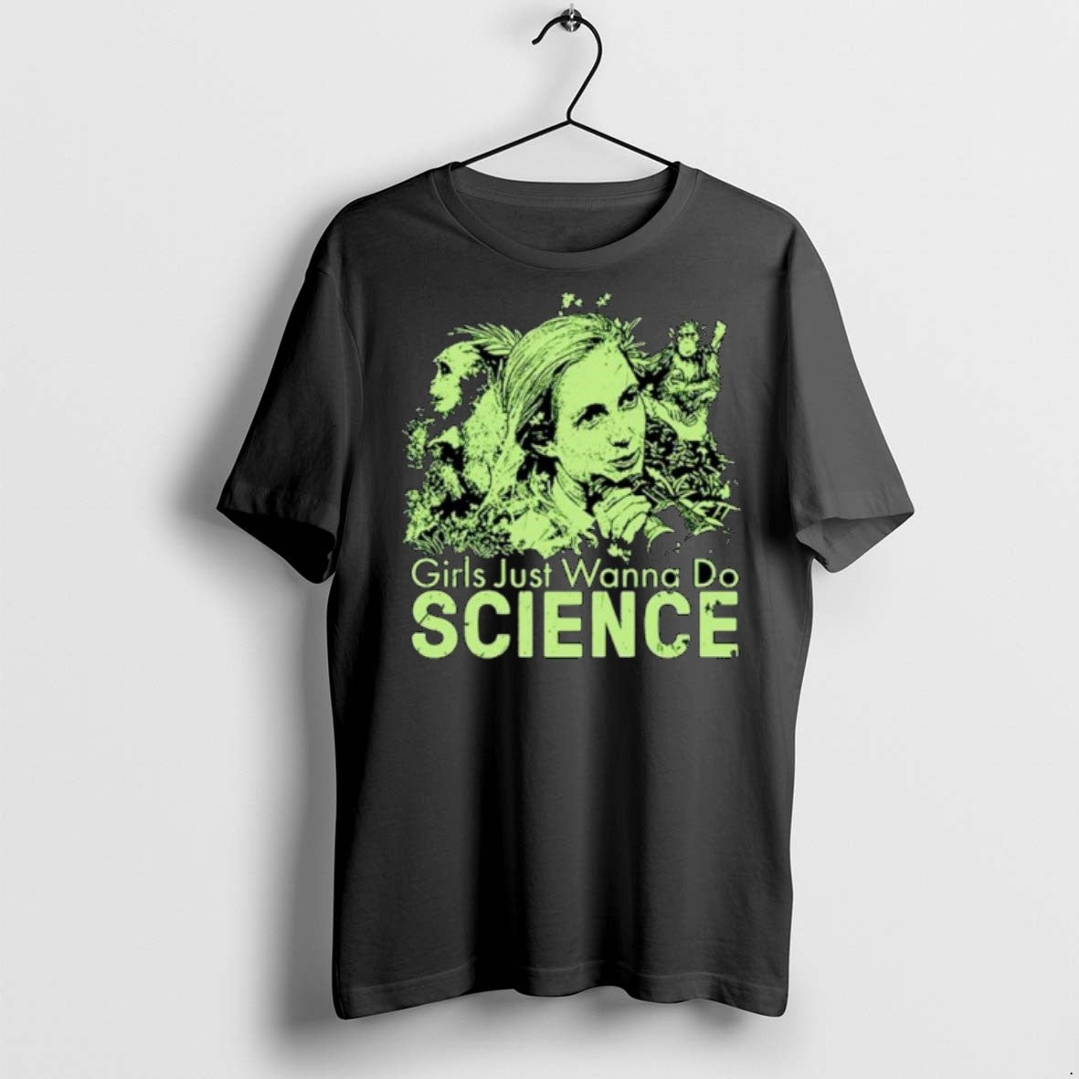Premium Just Wanna Do Science Jane Goodall Inspired Ornaments T