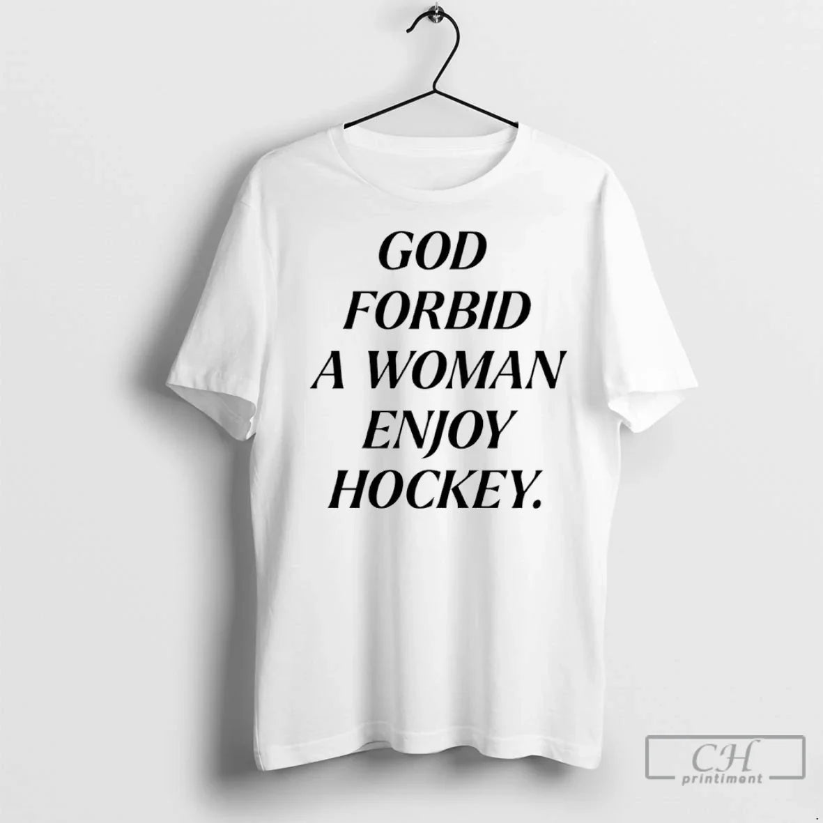 Premium God Forbid Enjoy Hockey Tank Top Unique Look