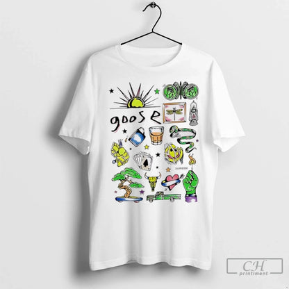 Premium Goose Hand Colored Highlighter Shirt Unique Design