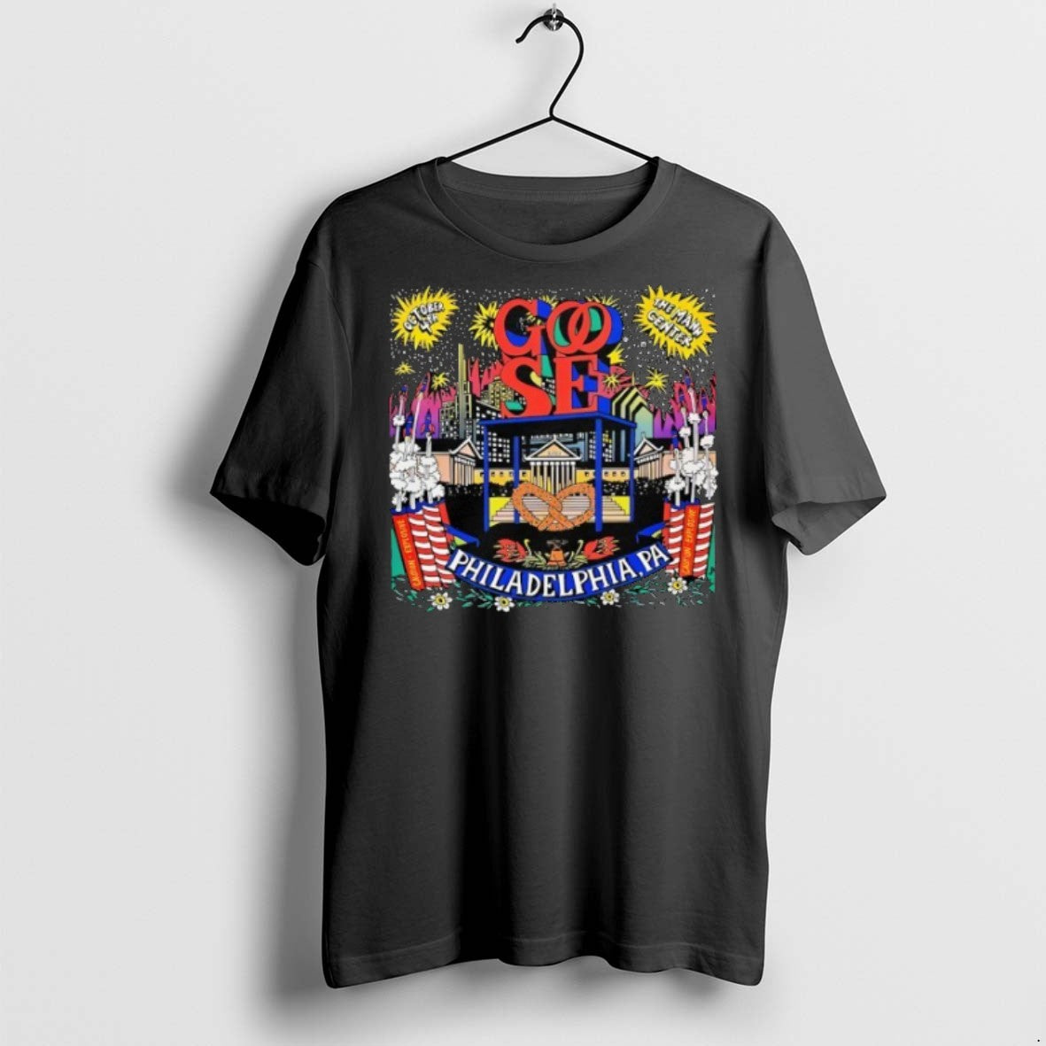 Premium Goose Oct 4 2025 Td Pavilion Mann Philadelphia Event T Shirts