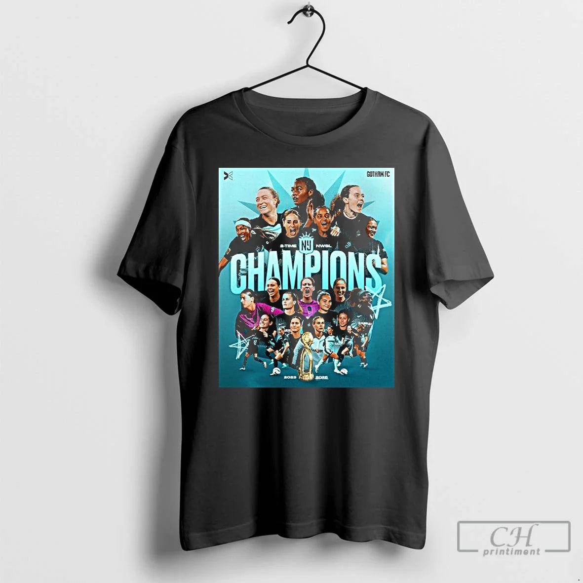 Premium Gotham Fc 2 Time Nwsl Champions Sweatshirt Unique Look