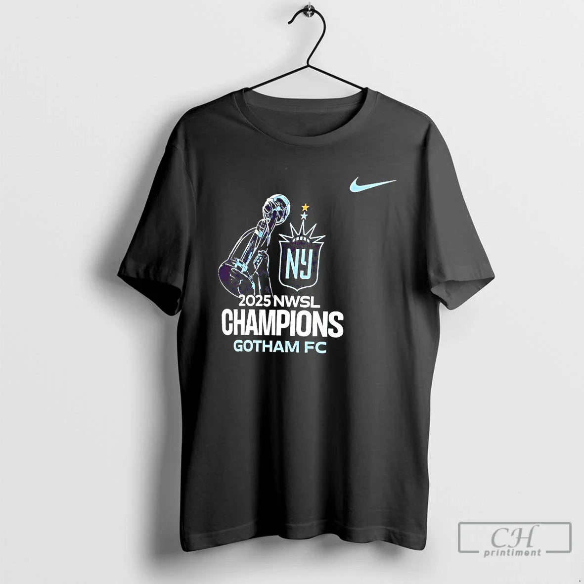 Premium Gotham Fc 2025 Nwsl Champions Trophy Hoodie Exclusive Art