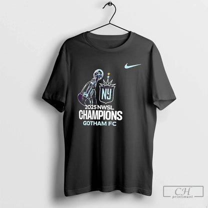 Premium Gotham Fc 2025 Nwsl Champions Trophy Hoodie Exclusive Art