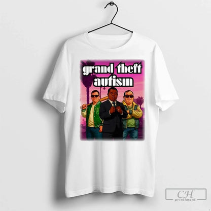 Premium Grand Theft Autism Hoodie Designer Art
