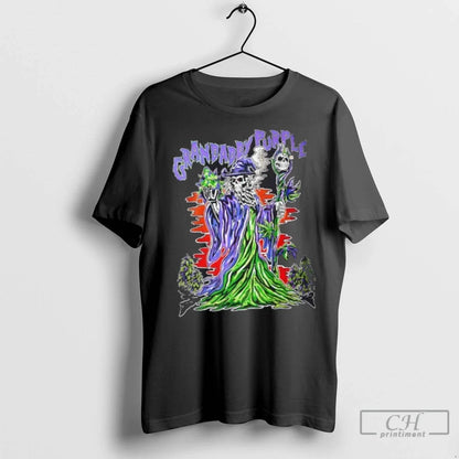 Premium Grandaddy Purple Kush Halloween Skeleton Tank Top Retro Merch