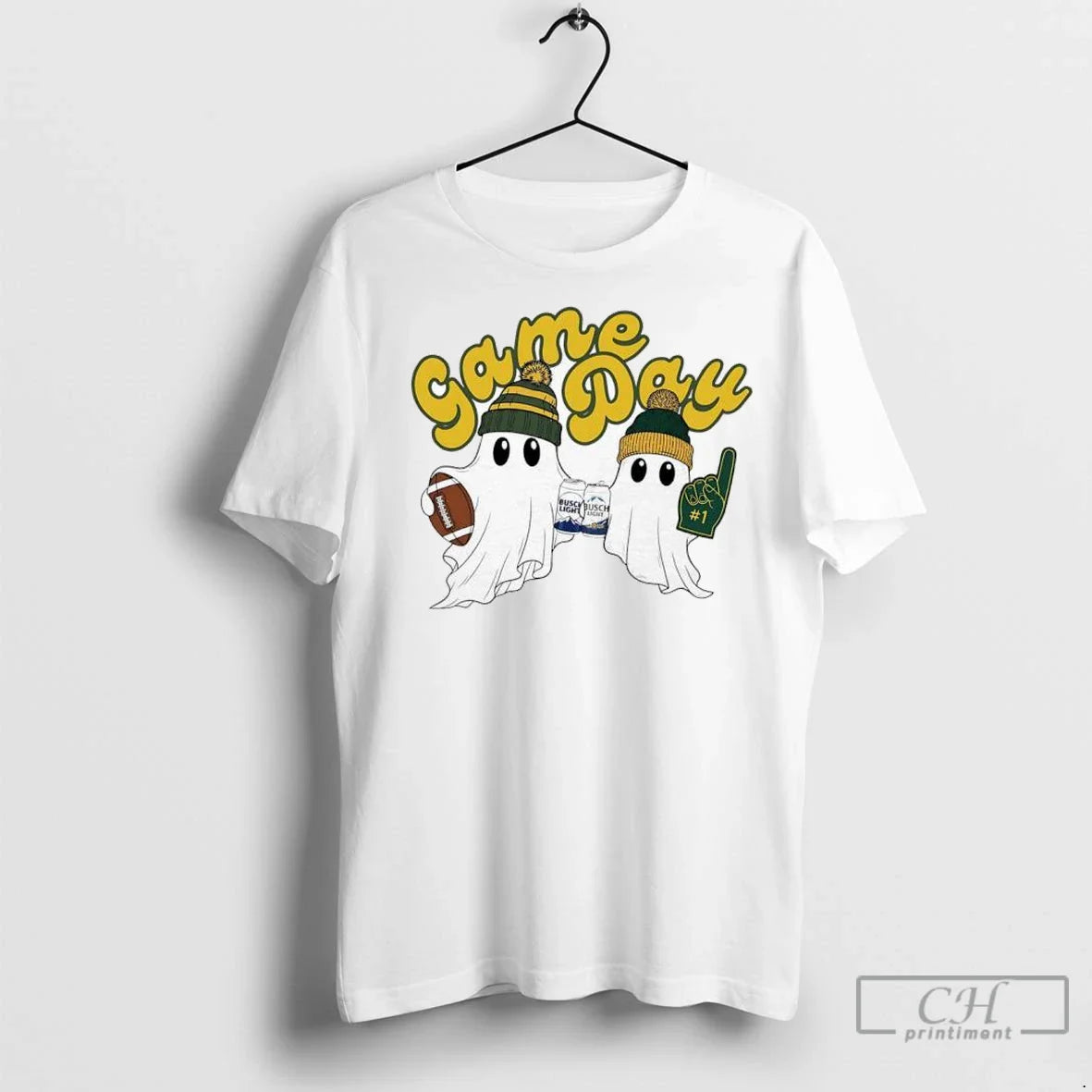 Premium Green Bay Packers Game Day Ghosties Busch Light Beer