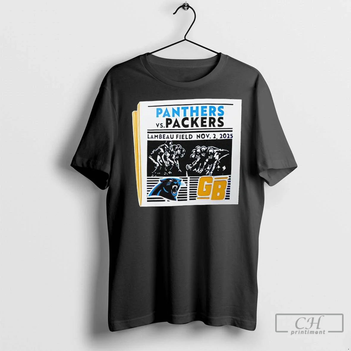 Premium Green Bay Packers And Carolina Panthers Lambeau Field