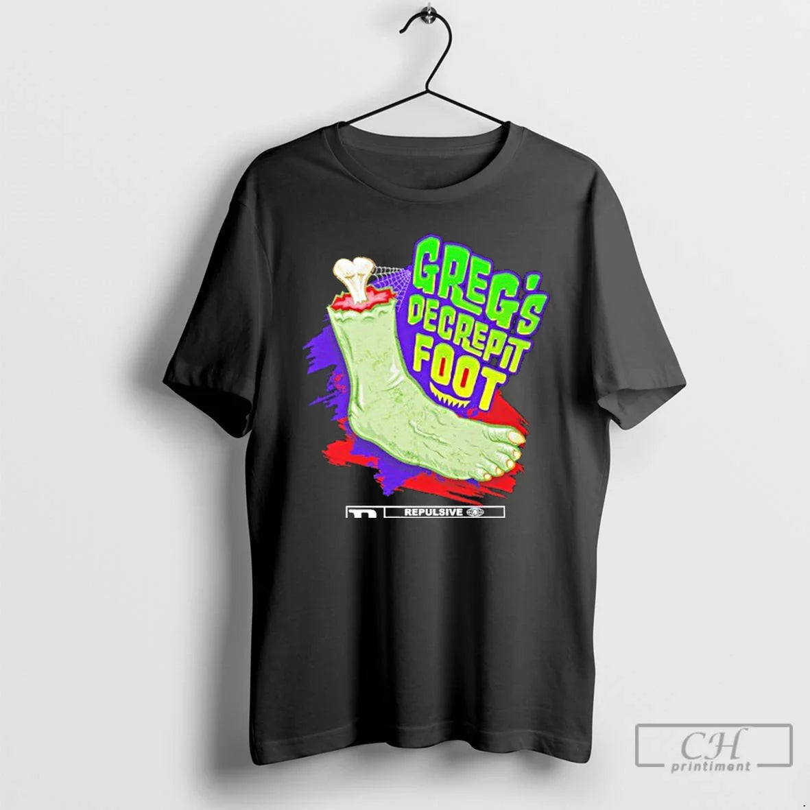 Premium Gregs Decrepit Foot Halloween T Shirts Shirt Authentic Look