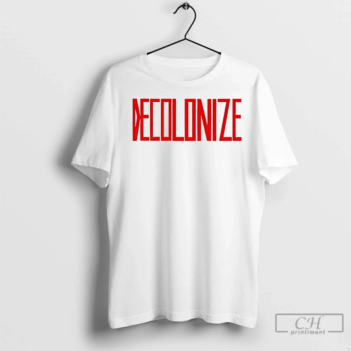 Premium Greta Thunberg Wearing Decolonize TShirt Trendy Fashion