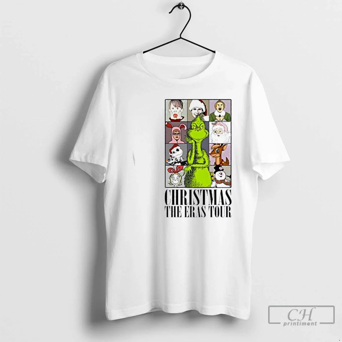 Premium Grinch Eras Tour Tank Top Elegant Fashion