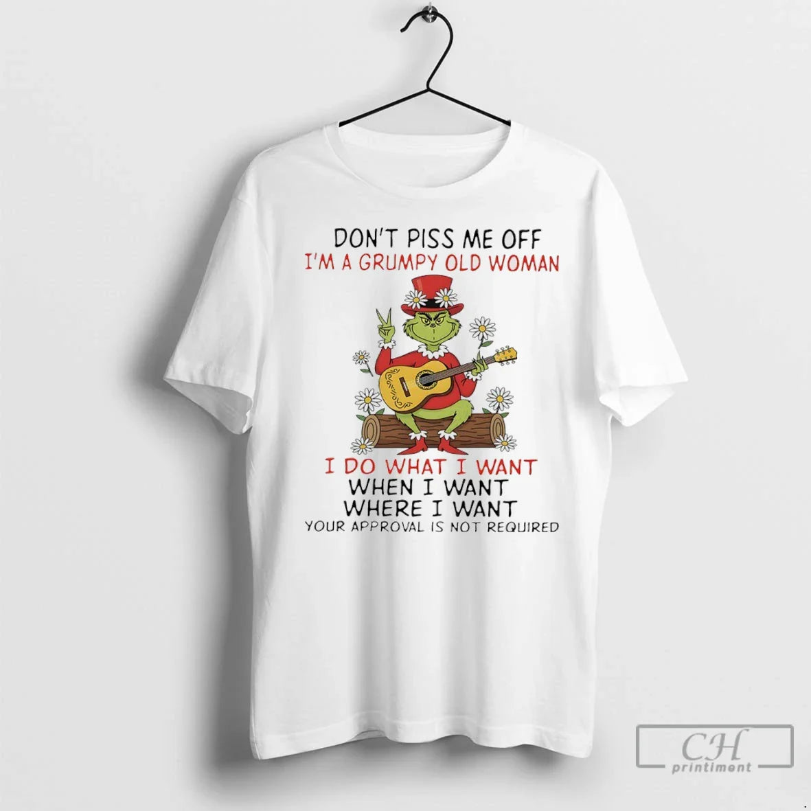 Premium Grinch Dont Piss Me Off Im Grumpy Old Shirt Vintage Outfit
