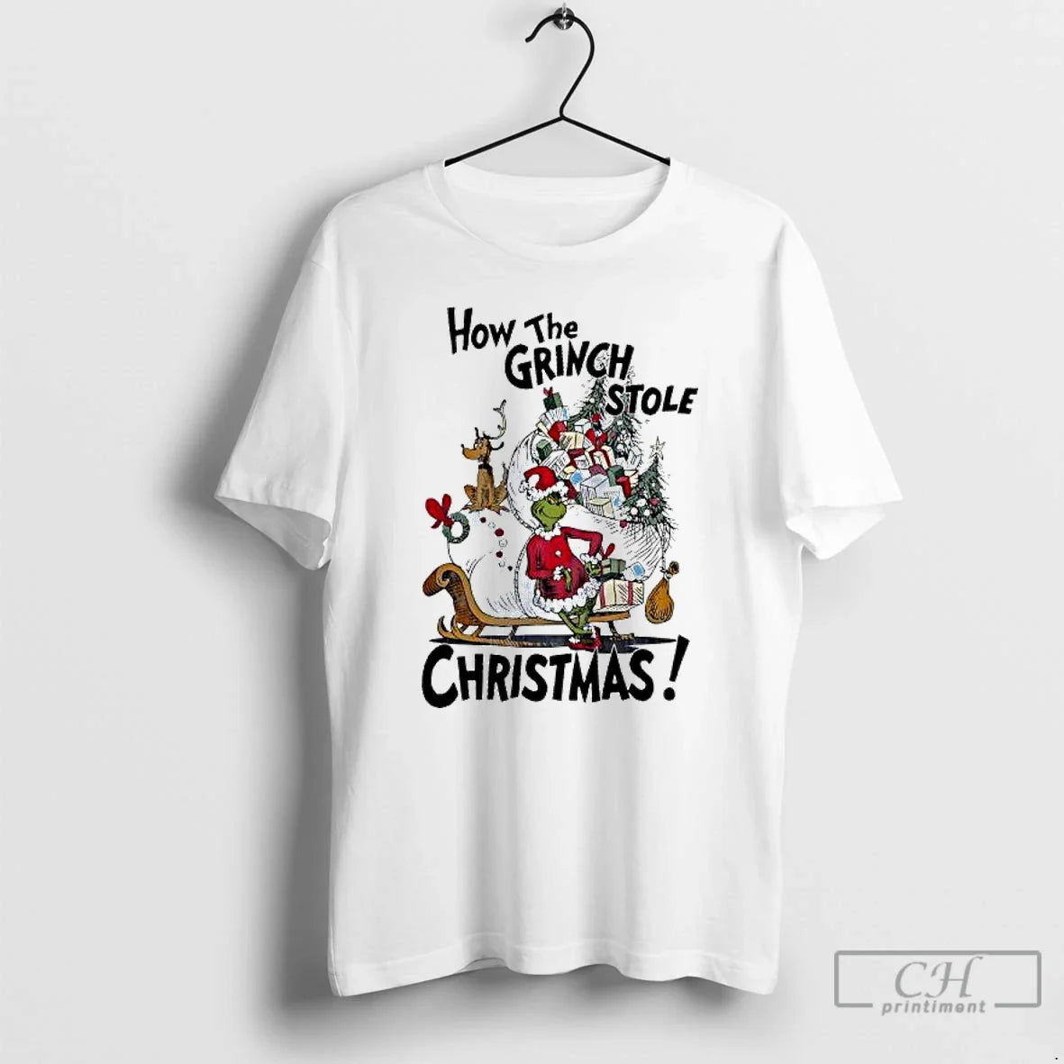 Premium Grinch How Grinch Stole TShirt Modern Style