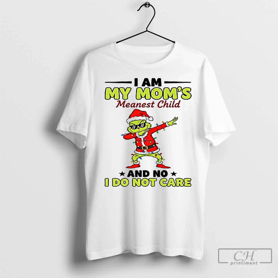 Premium Grinch I Am My Moms Meanest Child And No I Do Not Care Tank