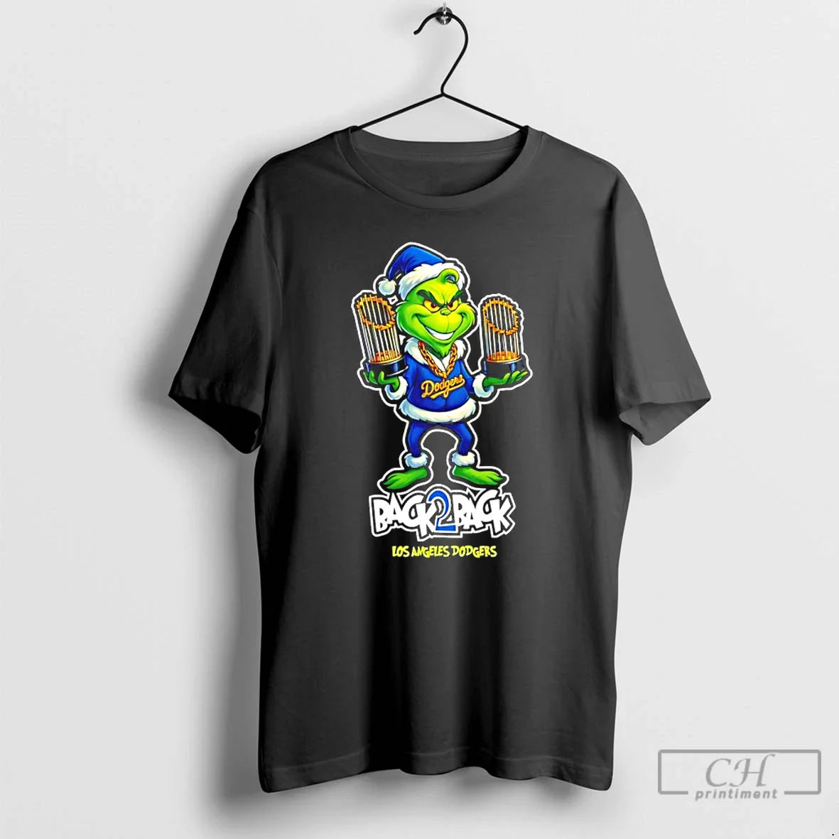 Premium Grinch Los Angeles Dodgers Back 2 Back 2025 Champions