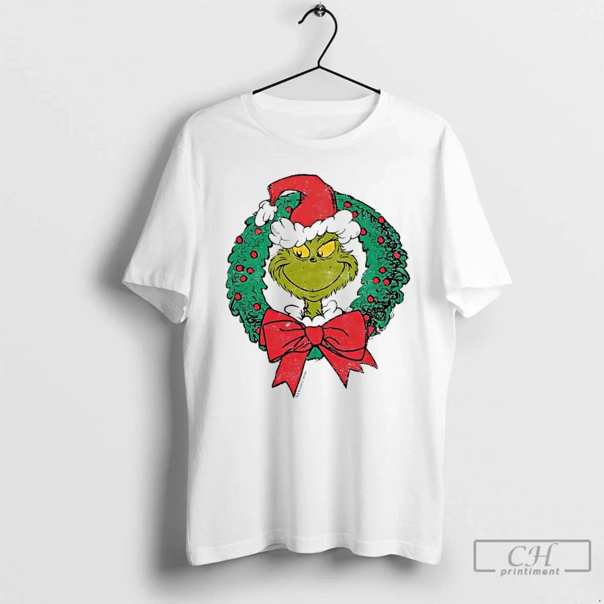Premium Grinch Mean One Wreath 2025 Hoodie Elegant Art