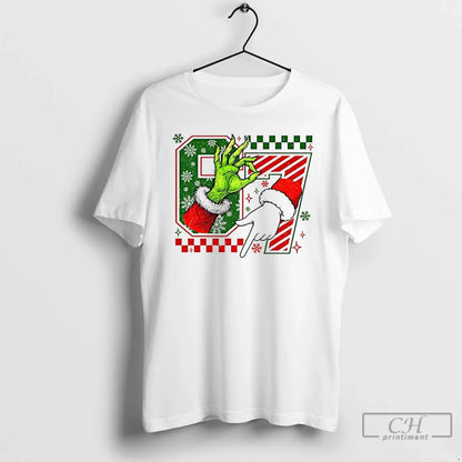 Premium Grinch And Santa Claus 6 7 Hands Merry Tank Top Stylish