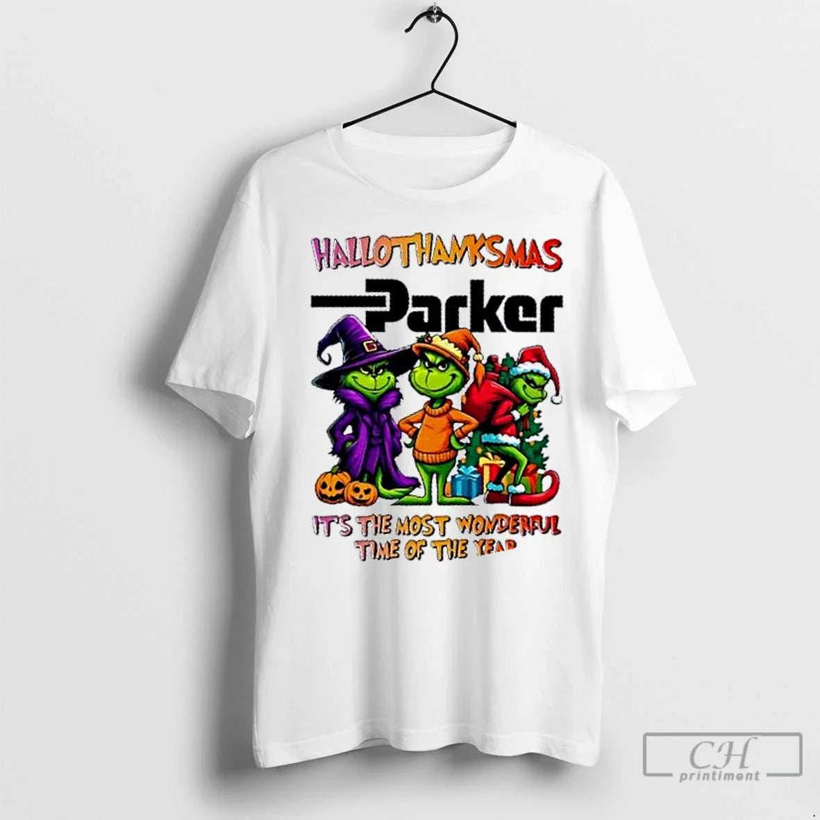Premium Grinch X Parker Hannifin Its Most Wonderful Time Year Happy