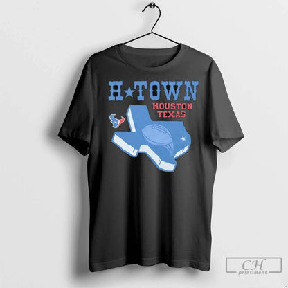 Premium H Town Houston Texans Football Hoodie Trendy Design