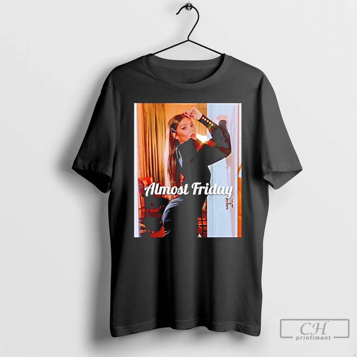 Premium Hailee Steinfeld Almost Friday Photo T Shirts Tee Retro Outfit