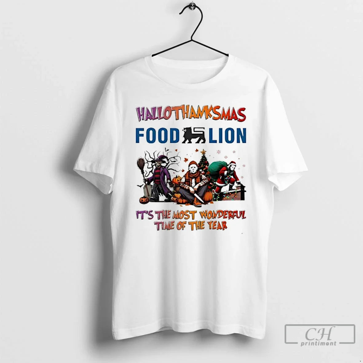 Premium Hallothanksmas Characters Vs Food Lion Its Most Wonderful