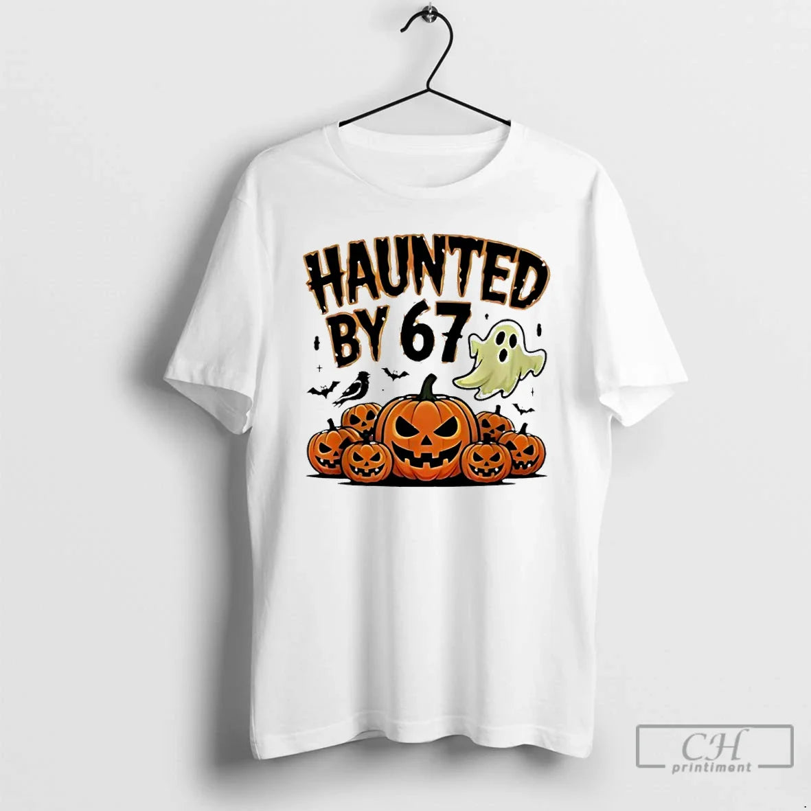 Premium Haunted 67 Halloween Costume T Shirts Tank Top Modern Fashion