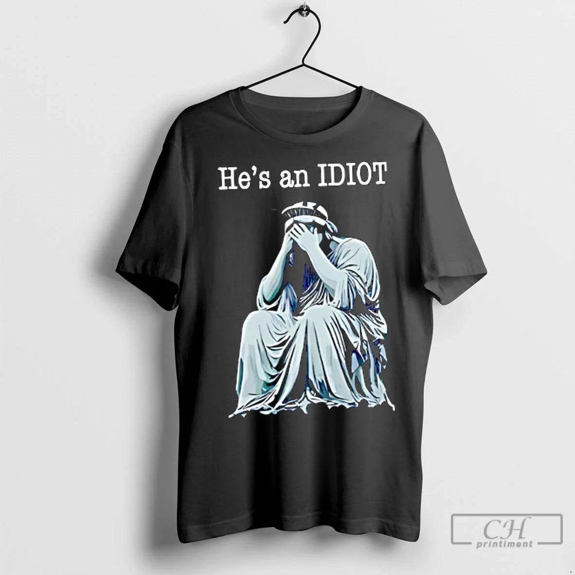Premium He Is Idiot Anti Trump Tank Top Unique Look