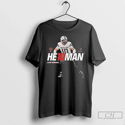 Premium He10Man Texas Tech Jacob Rodriguez Hoodie Exclusive Design