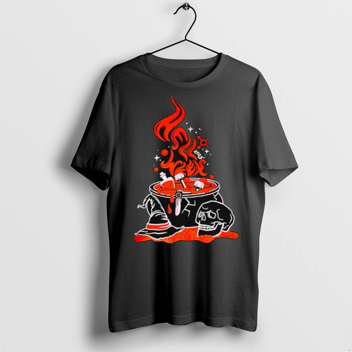 Premium Hell Week 2025 Witch Skull T Shirts Tee Exclusive Collection