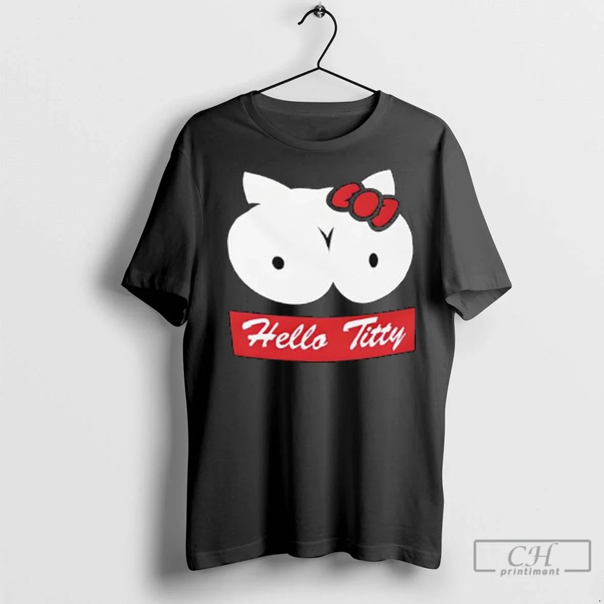 Premium Hello Titty Parody Ladies Hoodie Designer Collection