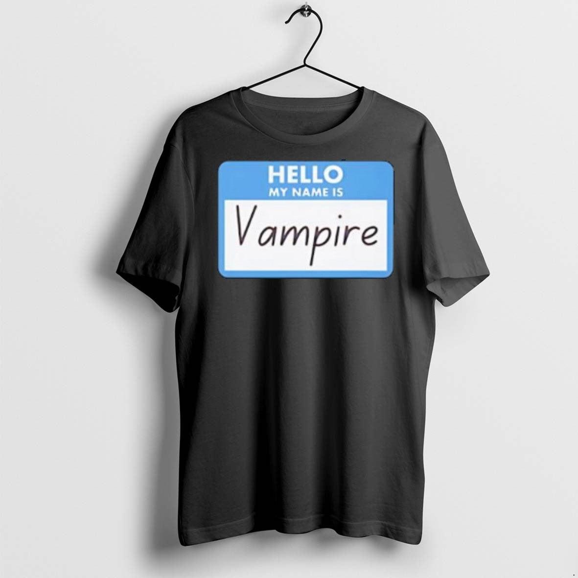 Premium Hello My Name Is Vampire Costume T Shirts Tank Top Exclusive