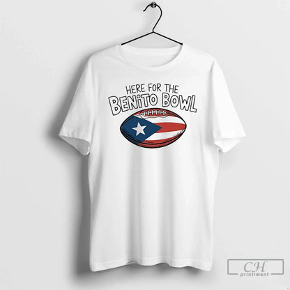 Premium Here Benito Bowl Halftime Show Super Bowl Lx T Shirts Tee