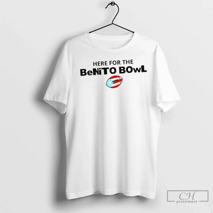Premium Here Benito Bowl Puerto Rico Flag Hoodie Modern Look