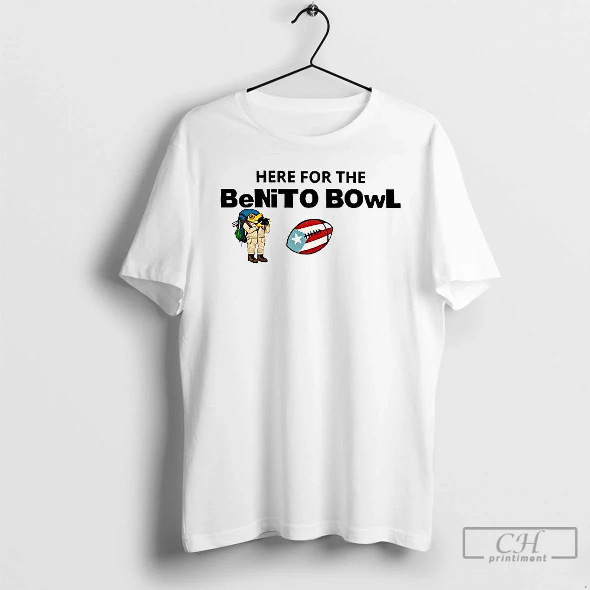 Premium Here Benito Bowl 2025 T Shirts TShirt Unique Art