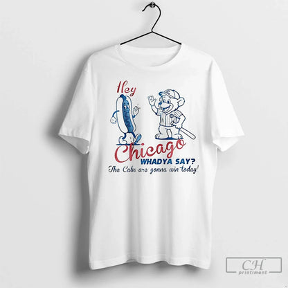 Premium Hey Chicago Whadya Say Cubs Are Gonna Win Today Ceramic